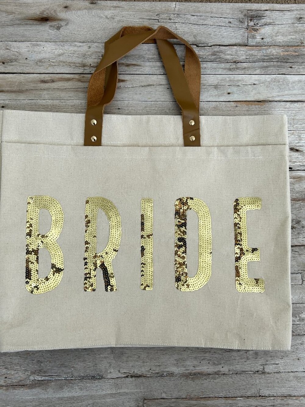 BRIDE - TOTE BAG - USED ONCE (MY BIG DAY)